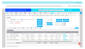 Software administrativo para automatizar calculo de nomina y deducciones